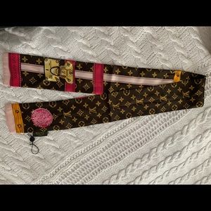 Scarf/Bandeau NOT AUTHENTIC LV!! Reversible